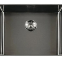 GC SLIM 40SL1016 Gun Metal 400mm x 400mm R10 met flens 6mm (vlak inleg)