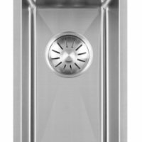 GC R1740 Rvs spoelbak 17cm x 40cm R10 radius (onderbouw / vlak inleg)